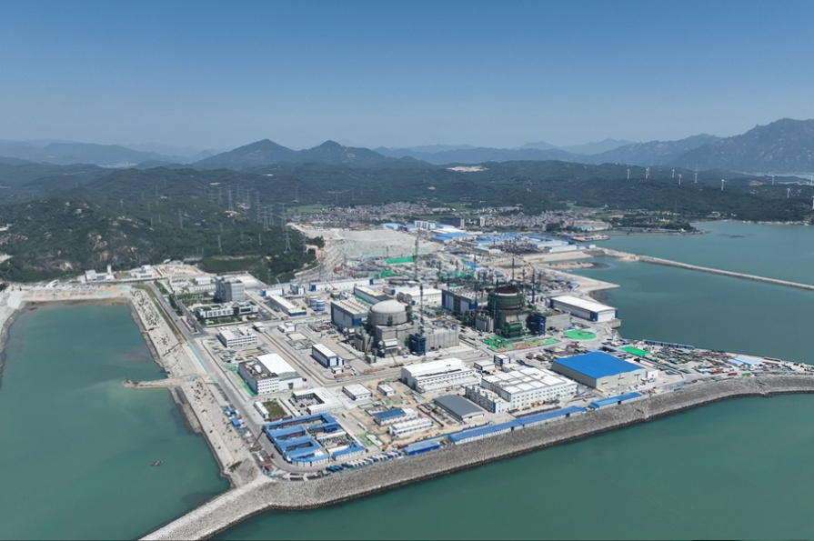 “华龙一号”批量化建设始发地漳州核电项目。中核国电漳州能源供图