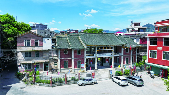 蓬莱镇阳光青少年成长中心。黄东华摄