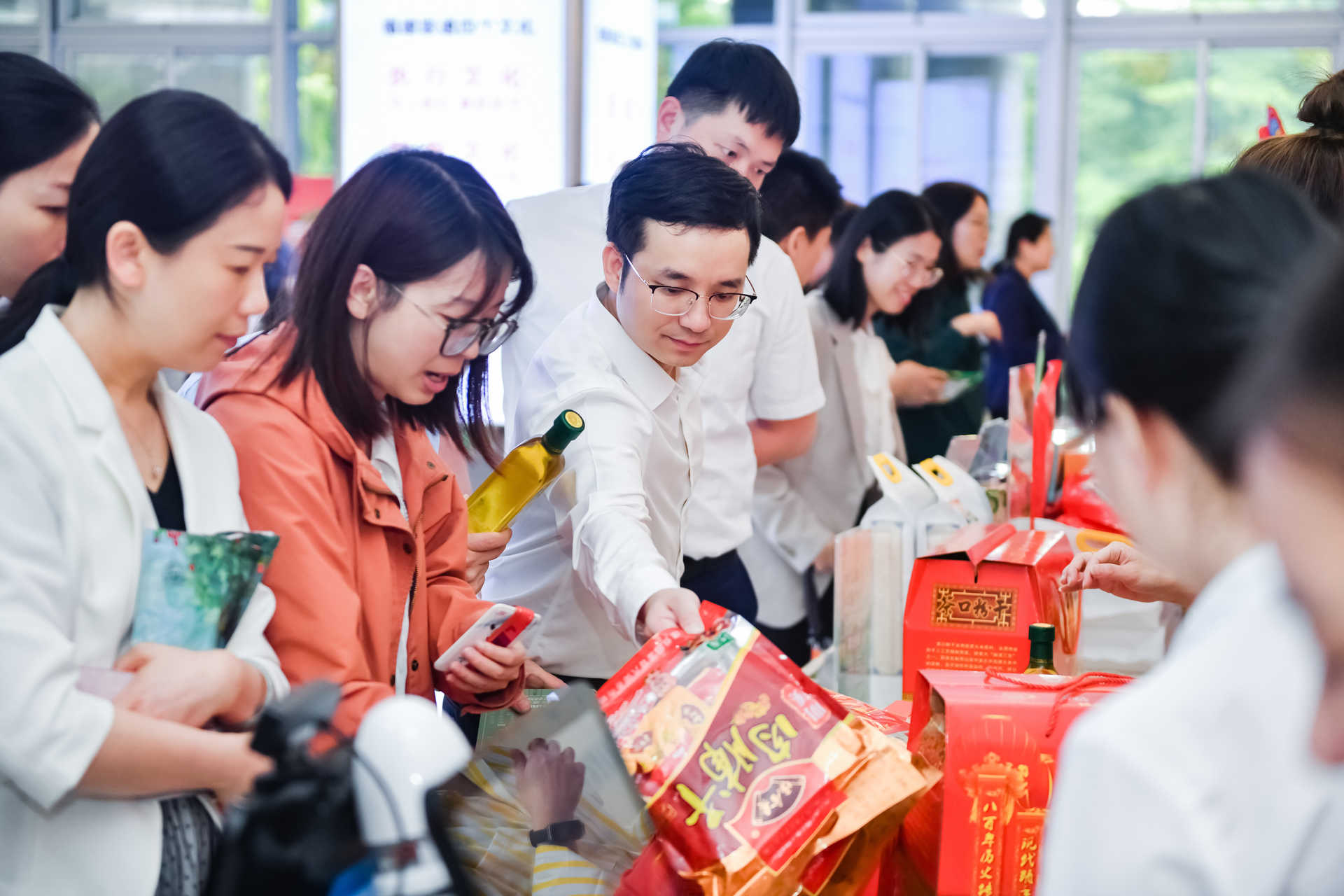 明溪县助农产品受大家喜爱