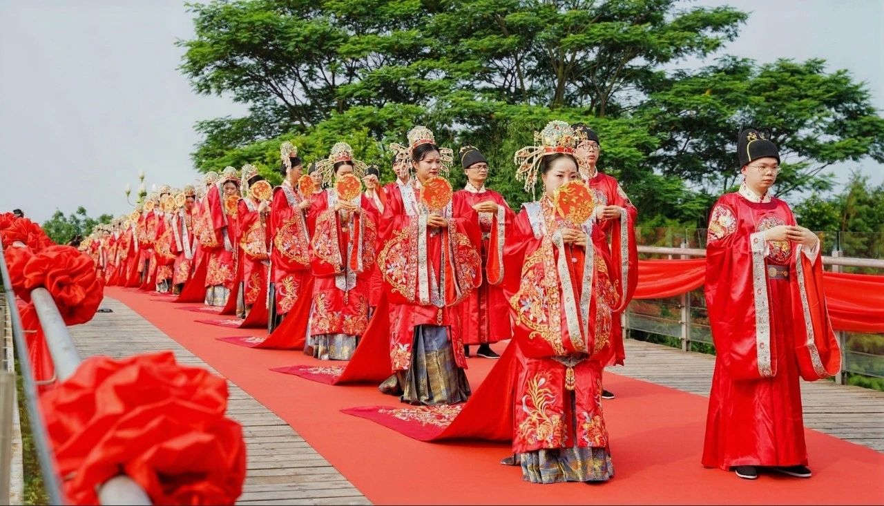 集體婚禮現場