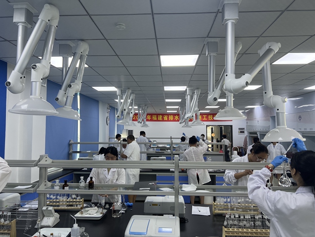 实操考核现场。厦门市政环科公司供图