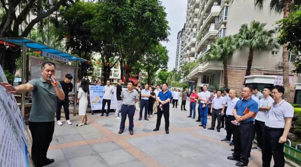 福州市物业公共收益“点题整治”现场交流会。福州市住建局供图