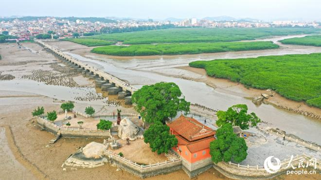 泉州台商投资区拥有“海内第一桥”洛阳桥等旅游资源。人民网 李昌乾摄