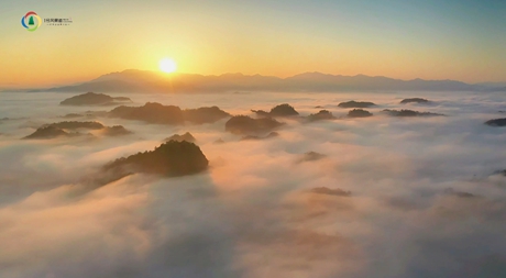 《心中有山海 茶裡無是非》開窗見山，出門遇溪，山之玄妙，水之精靈。富氧生態，草木共生，山間的清風，是對抗疲勞最好的療愈。