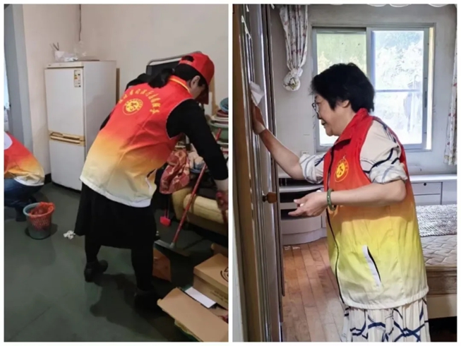 省司法厅党员志愿者开展“传承雷锋精神 关爱孤寡老人”社区公益服务活动