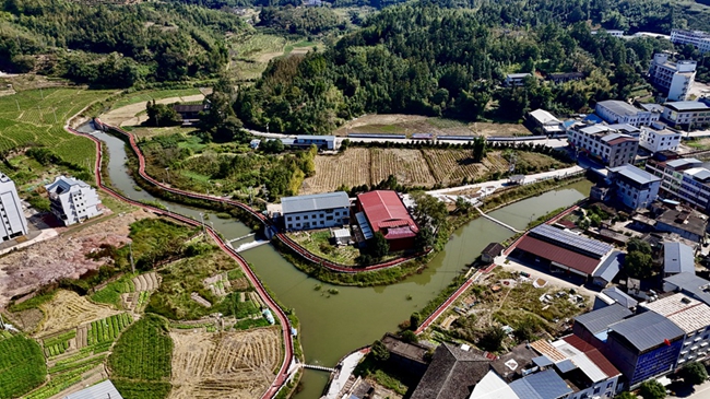 永泰白雲溪。記者 鄭帥攝