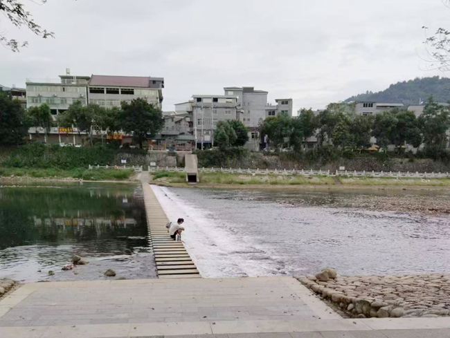 武曲鎮承天段建后景觀