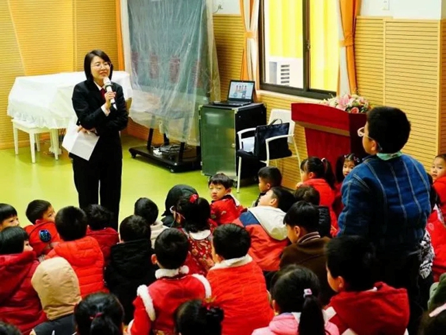 馬尾區檢察院檢察官走進福州市船政幼兒園，進行“防性侵”安全教育課