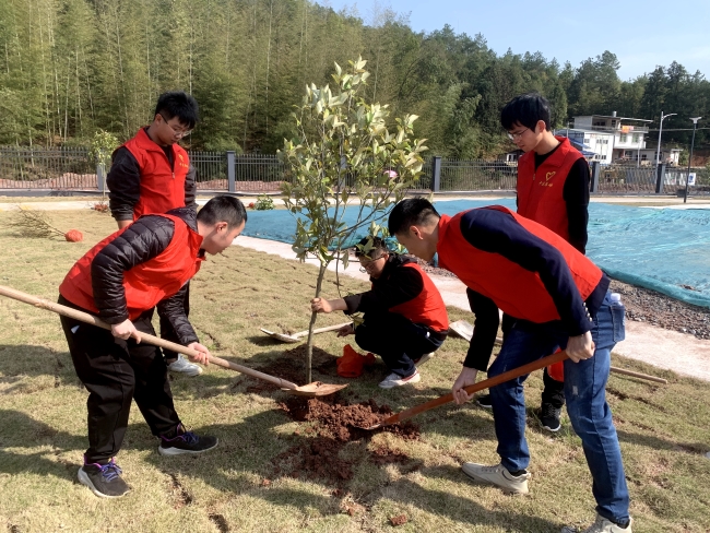 “執手添綠，共樹未來”主題活動現場