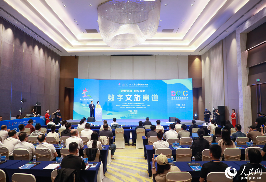 2025數字中國創新大賽數字文旅賽道決賽現場。人民網 陳永整攝