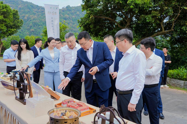 現場沉浸式體驗安溪茶文化。安溪縣委宣傳部供圖