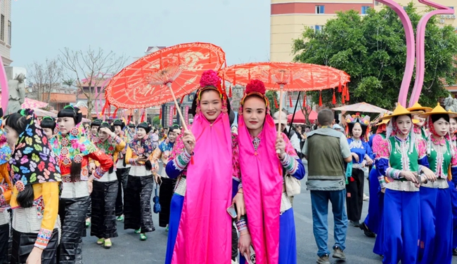 身著惠女傳統服飾的女子。惠安縣融媒體中心供圖