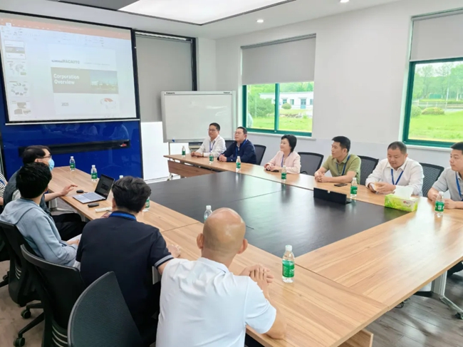 招商團隊與昆山皇田汽車配件工業有限公司負責人座談