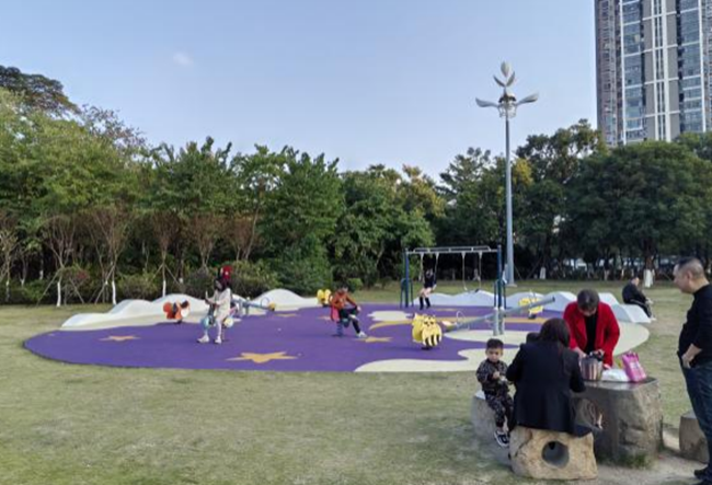 口袋公園為市民提供休閑好去處