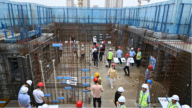 觀摩會現場。中建海峽供圖