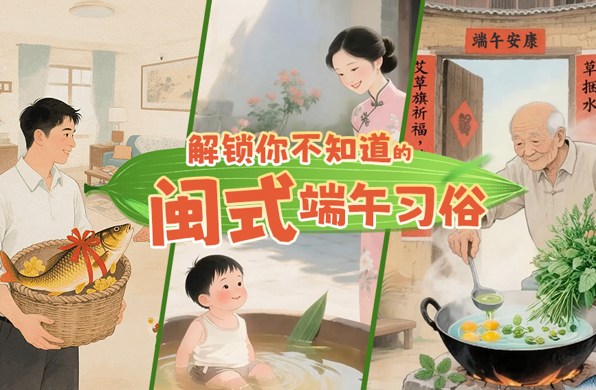 AI看福建丨解鎖你不知道的閩式端午習俗