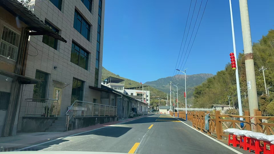新罗区江山镇村美村村道水毁修复工程 （村美路口至民宿段）