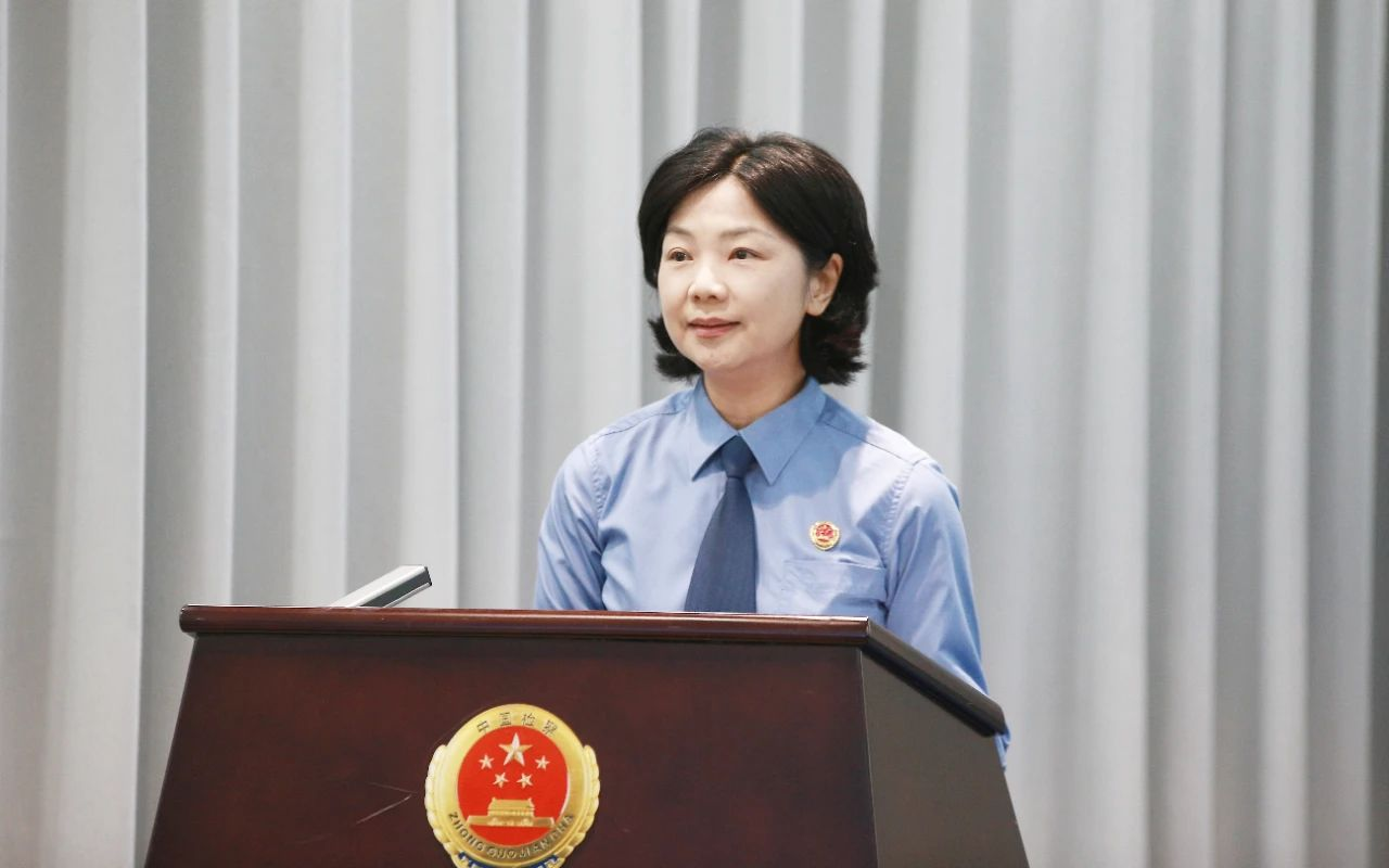 福建省人民檢察院黨組成員、副檢察長王樺。福建省人民檢察院供圖