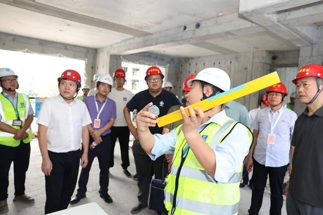 觀摩現場。中建海峽廈門公司供圖