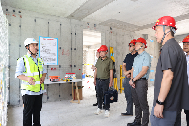 觀摩現場。中建海峽廈門公司供圖