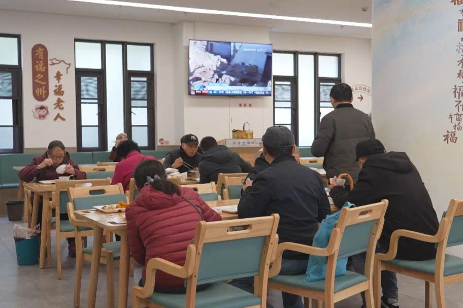大凰山社区长者食堂。大凰山社区供图