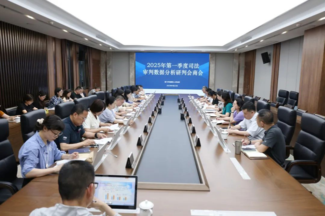 開展分析研判會商會