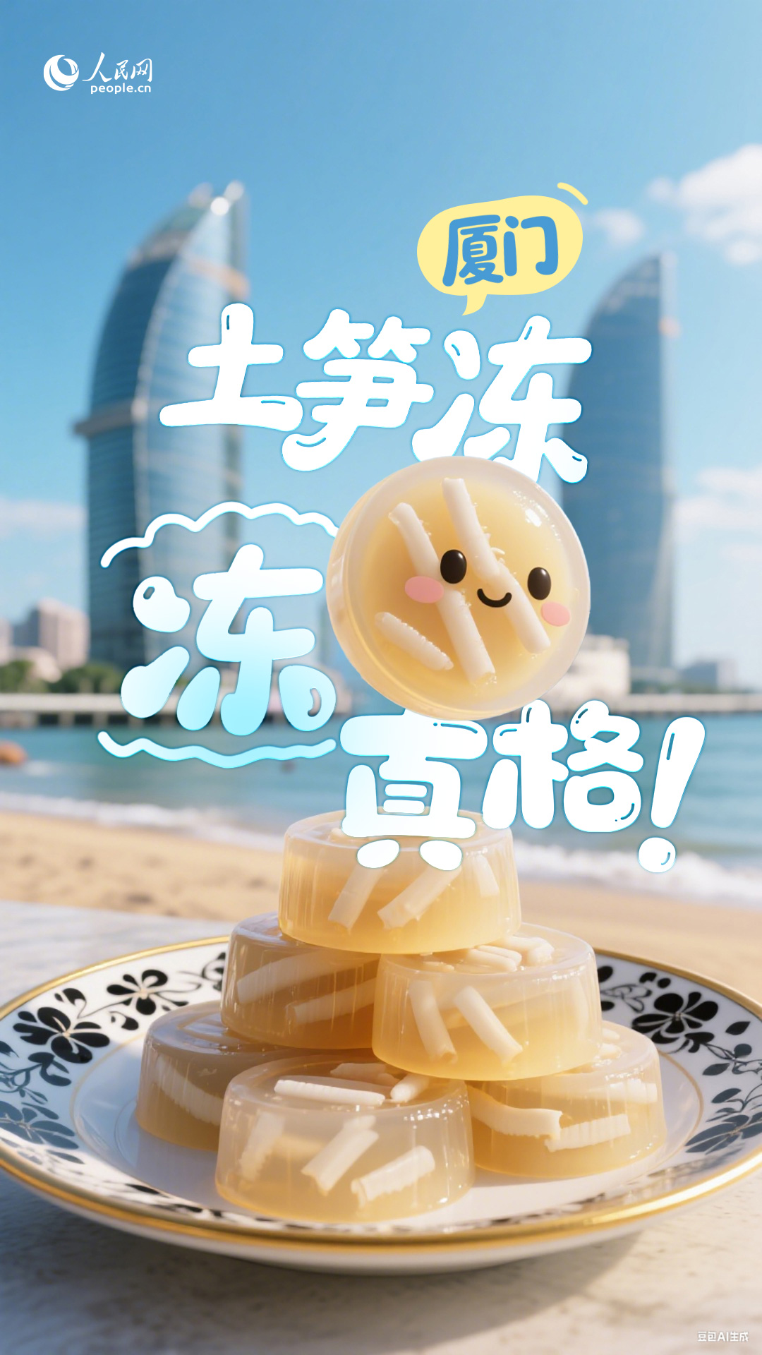 厦门土笋冻