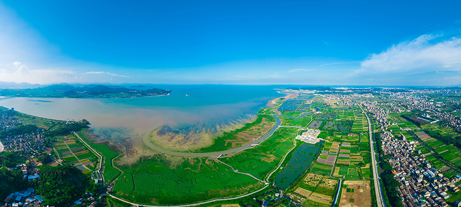 福州闽江河口湿地公园。林双伟摄
