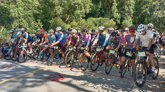 2024年霞浦縣全民健身運動會暨霞浦縣涌山自行車爬坡挑戰賽。連進喜、葉華明攝