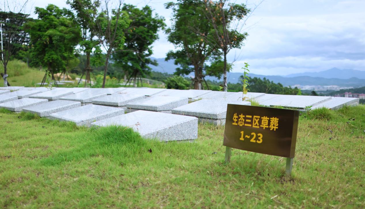 草葬区。人民网记者 李昌乾摄