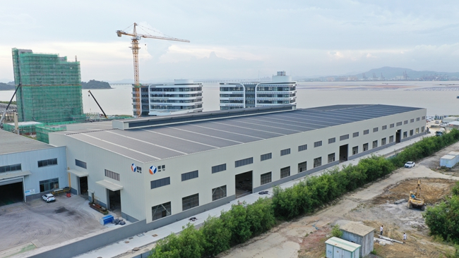 福建銀圖項目主體工程建設全面完成。林家成攝