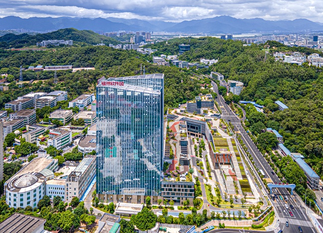 這裡成為“數字福建”建設的示范窗口。福州軟件園供圖