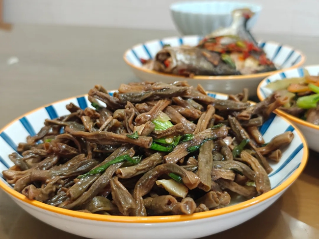 干豆角入菜