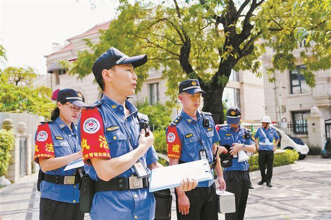 2025年全市城管执法系统岗位练兵竞赛。李倩澜摄