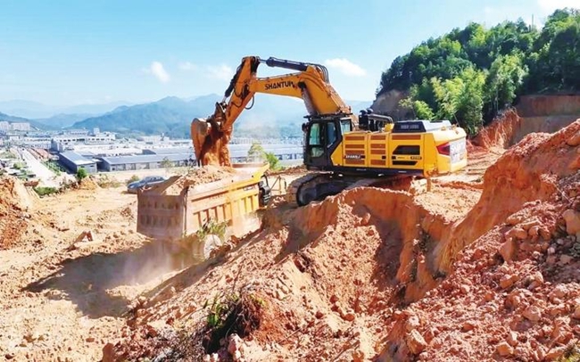 城南园三期施工现场