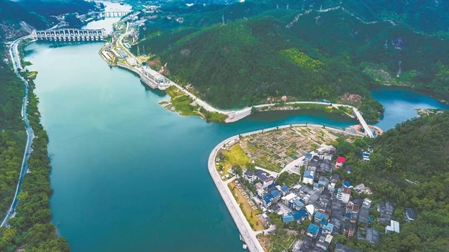 莒口村航拍圖。黃紹堅、林酈東攝