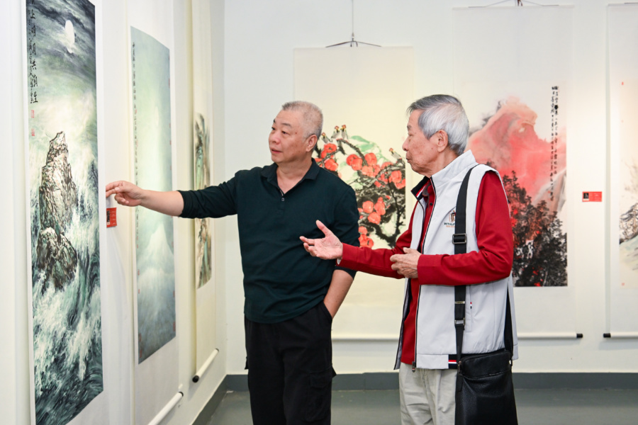 此次活动吸引了不少市民游客前来观展。主办方供图