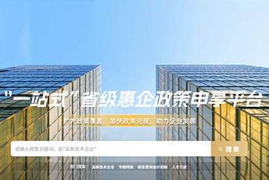 福建金投《打造“一站式”省级惠企政策申享平台》