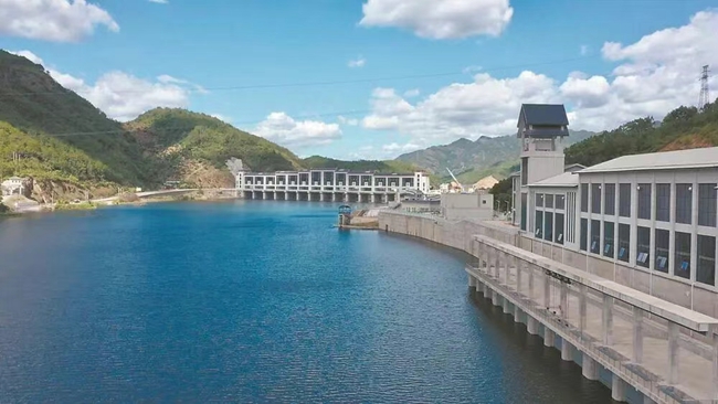 “一閘三線”工程永泰縣莒口庫區碧水流淌