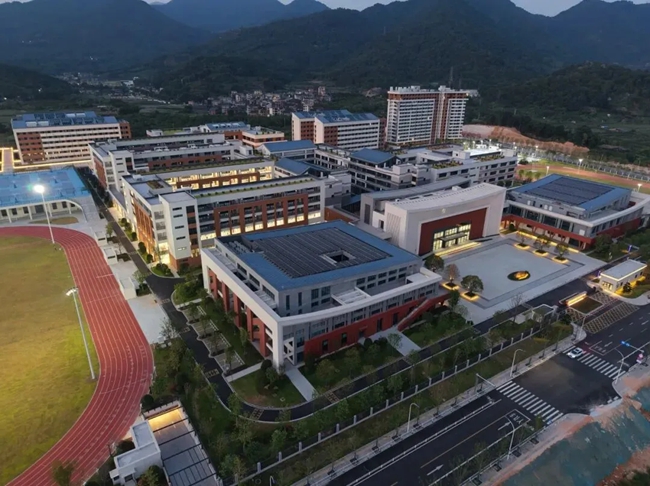 北师大宁德实验学校。蕉城区融媒体中心供图