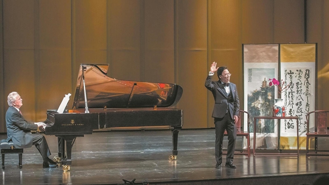 廖昌永中国艺术歌曲独唱音乐会现场 （邓文祥 摄）