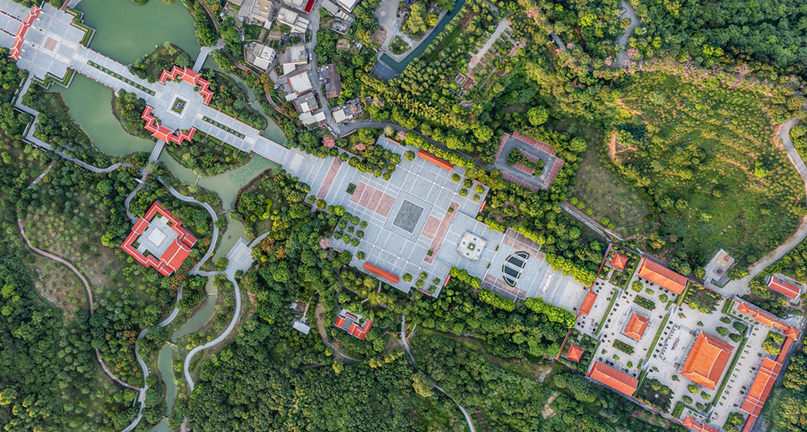 重建后的长泰文庙是福建省内规模宏大的文庙建筑群之一。长泰区融媒体中心供图
