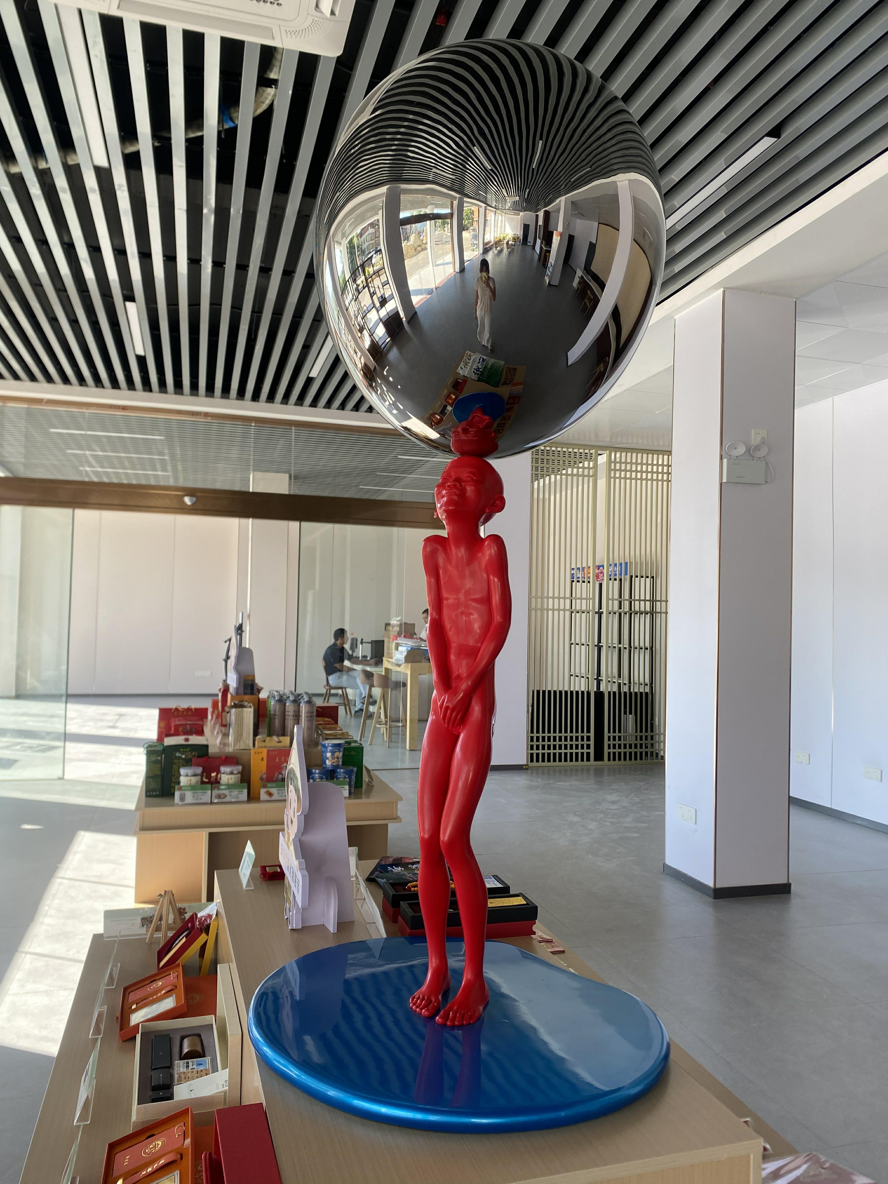 金谷溪岸游客服务中心上新的安溪文创产品