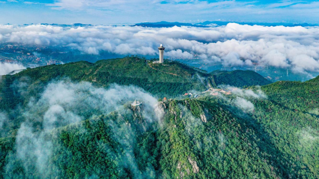 紫帽山。劉翼攝