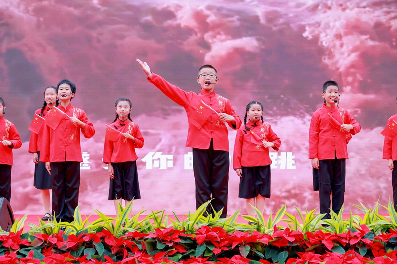 詩歌朗誦《美麗中國》。主辦方供圖