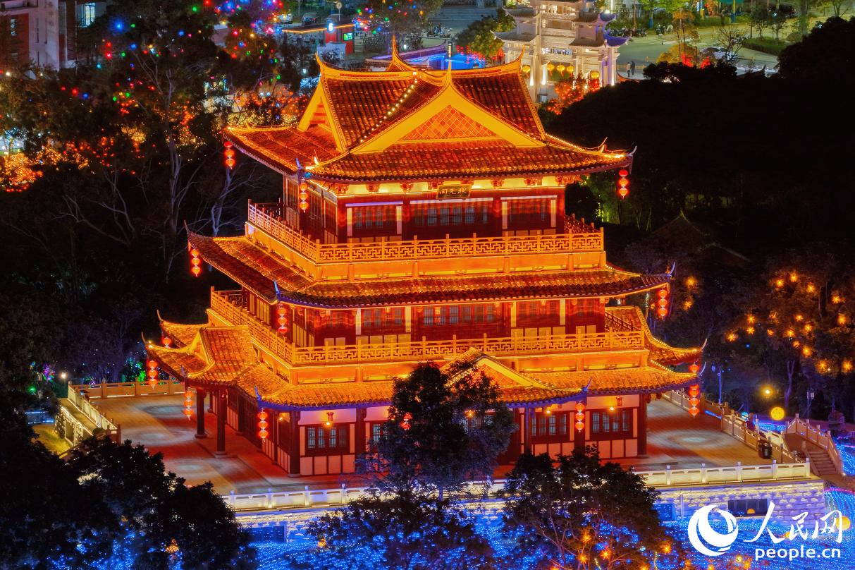 福建莆田状元阁。人民网记者 李唯一摄