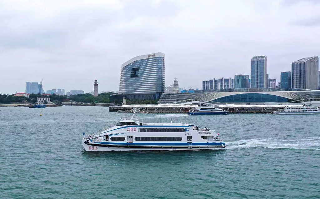 两岸“小三通”航线开通25周年，累计运送旅客超2350万人次。主办方供图