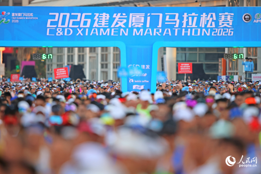 比赛现场。人民网记者 陈博摄