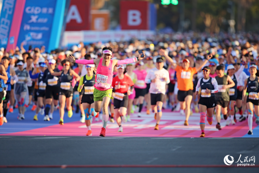 比赛现场。人民网记者 陈博摄