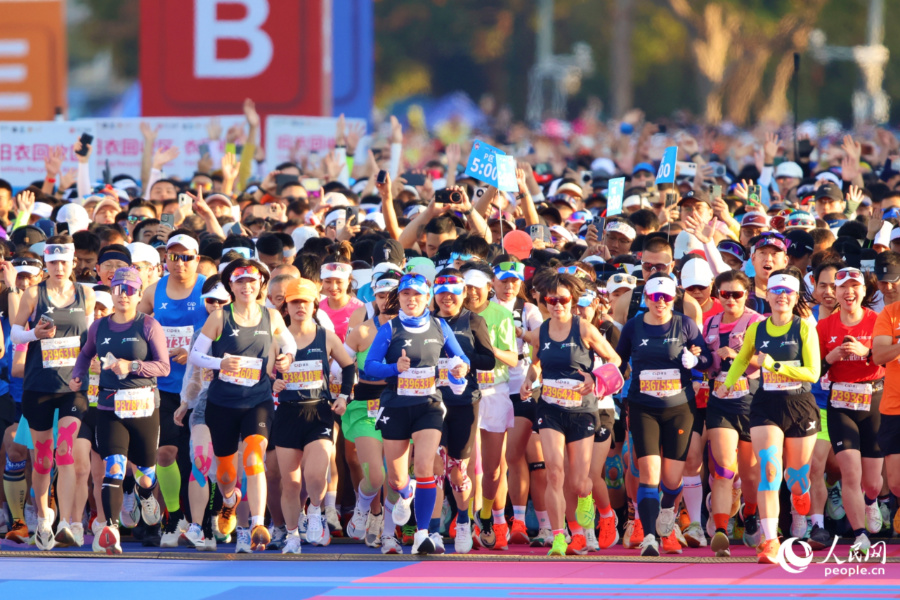 比赛现场。人民网记者 陈博摄